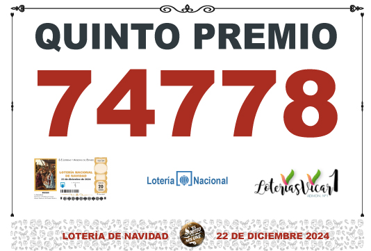 Loter?as Vicar - Loteria de Navidad 2024